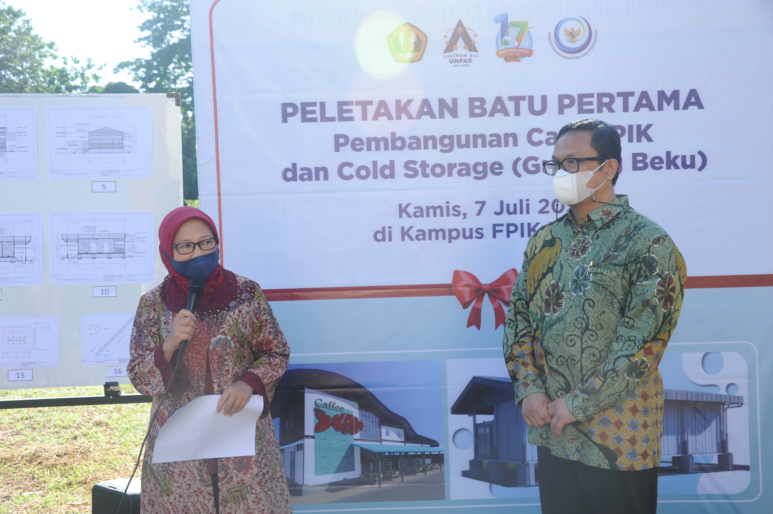 Peletakan Batu Pertama Pembangunan Cold Storage