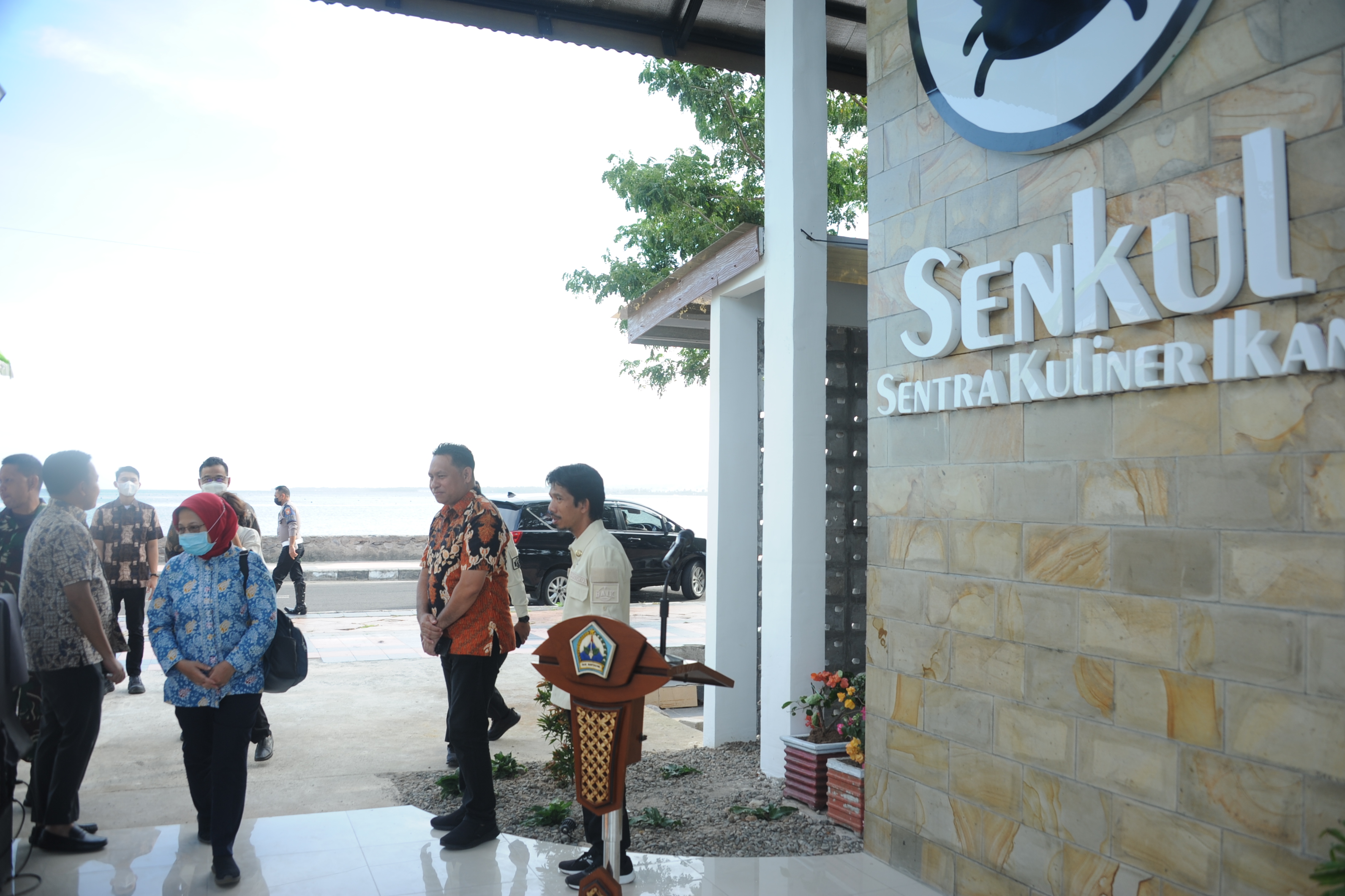 Persemian Sentra Kuliner Pantai Seruni Kabupaten Bantaeng