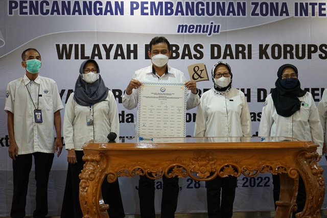 Pencanangan Pembangunan Zona Integritas Menuju Wilayah Bebas Dari Korupsi Dan Wilayah Birokrasi Bersih dan Melayani (WBK/WBBM) pada Direktorat Pemasaran