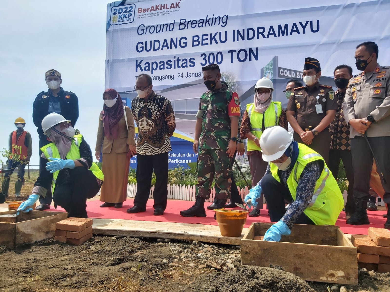 KKP Bangun Gudang Beku Berkapasitas 300 Ton di Indramayu