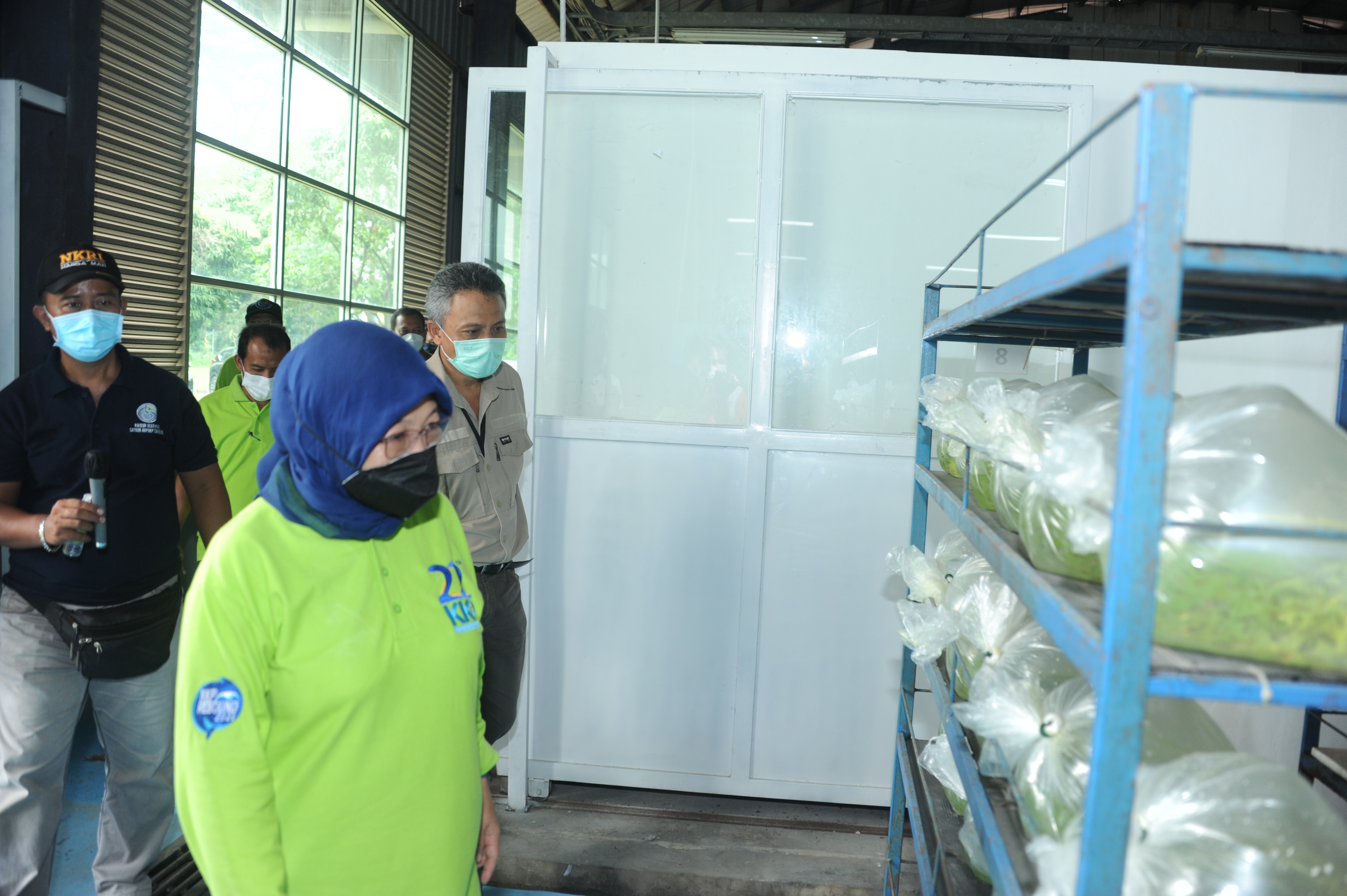 Peresmian Showroom Ikan Hias Di Raiser Ikan Hias Satker BBP3KP Cibinong