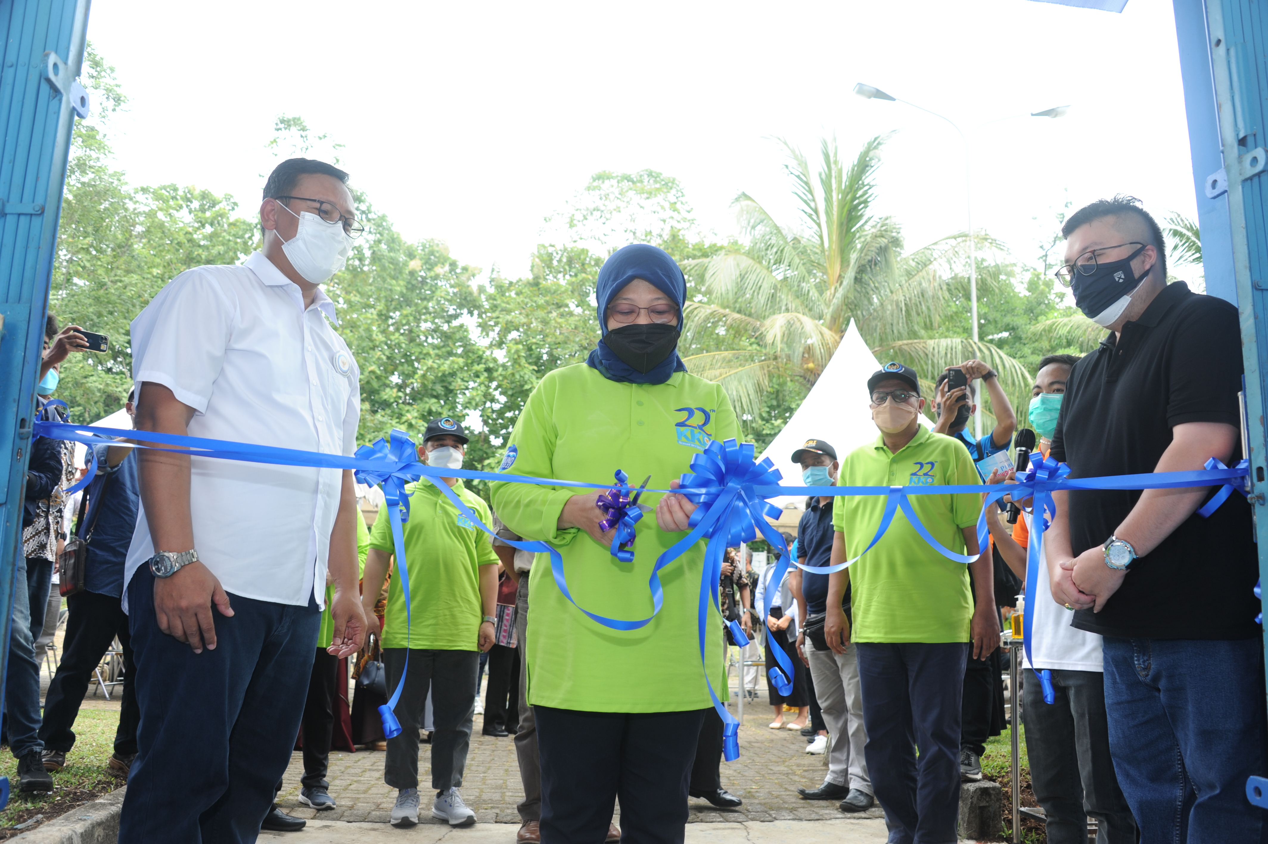 Peresmian Showroom Ikan Hias Di Raiser Ikan Hias Satker BBP3KP Cibinong