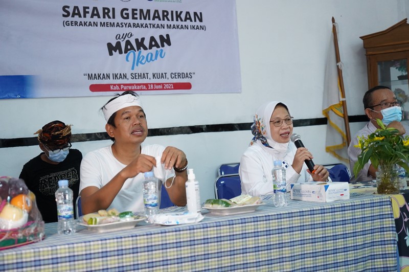 Safari Gerakan Memasyarakatkan Makan Ikan (Gemarikan) di Kabupaten Purwakarta