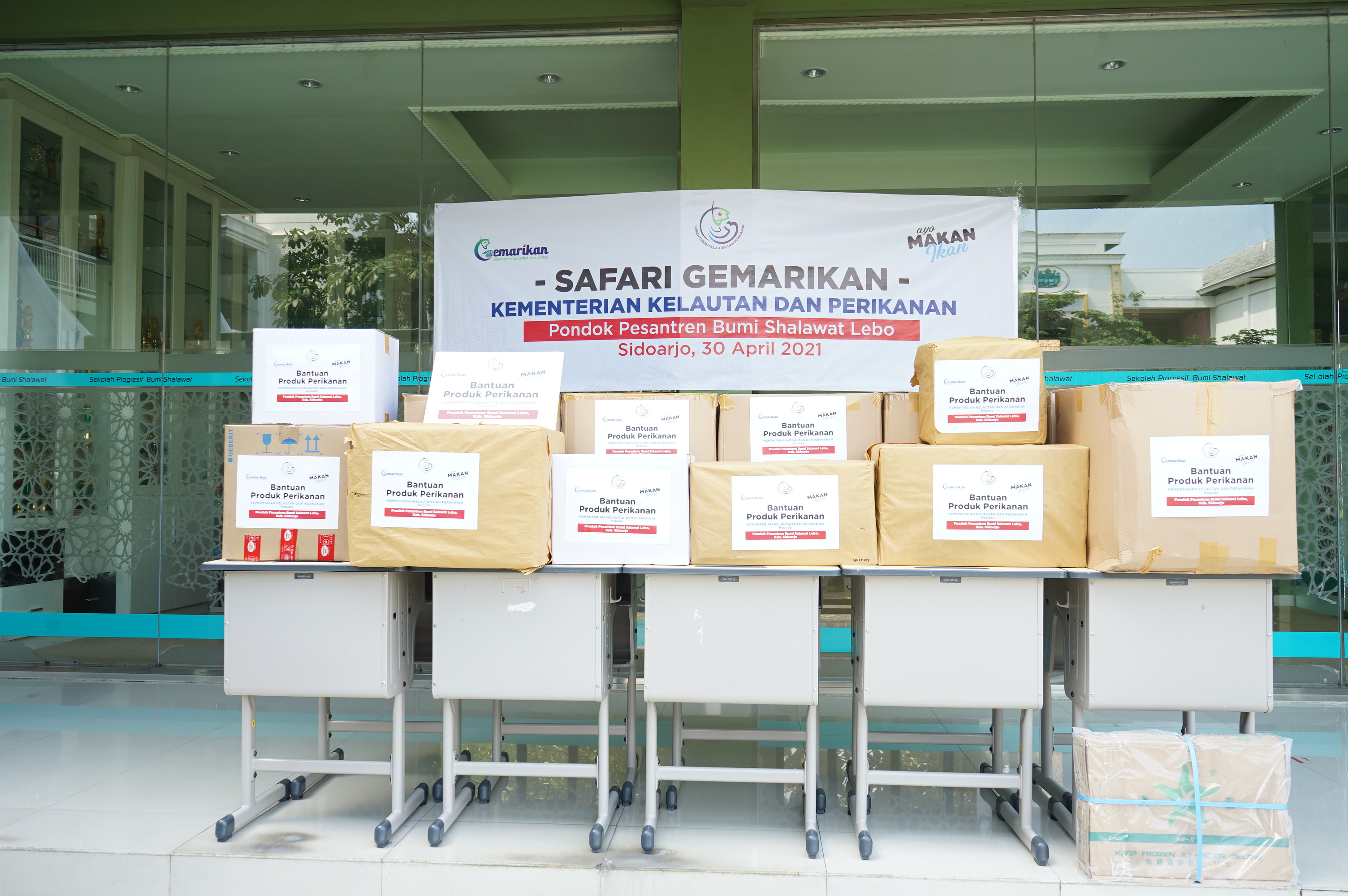 Safari Gemarikan Ditjen PDSPKP di Pondok Pesantren Bumi Shalawat Lebo Sidoarjo