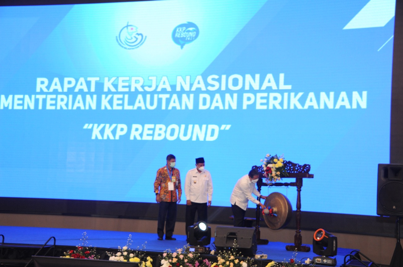 Partisipasi Ditjen PDSPKP Pada Rapat Kerja Nasional Kementerian Kelautan dan Perikanan Tahun 2021