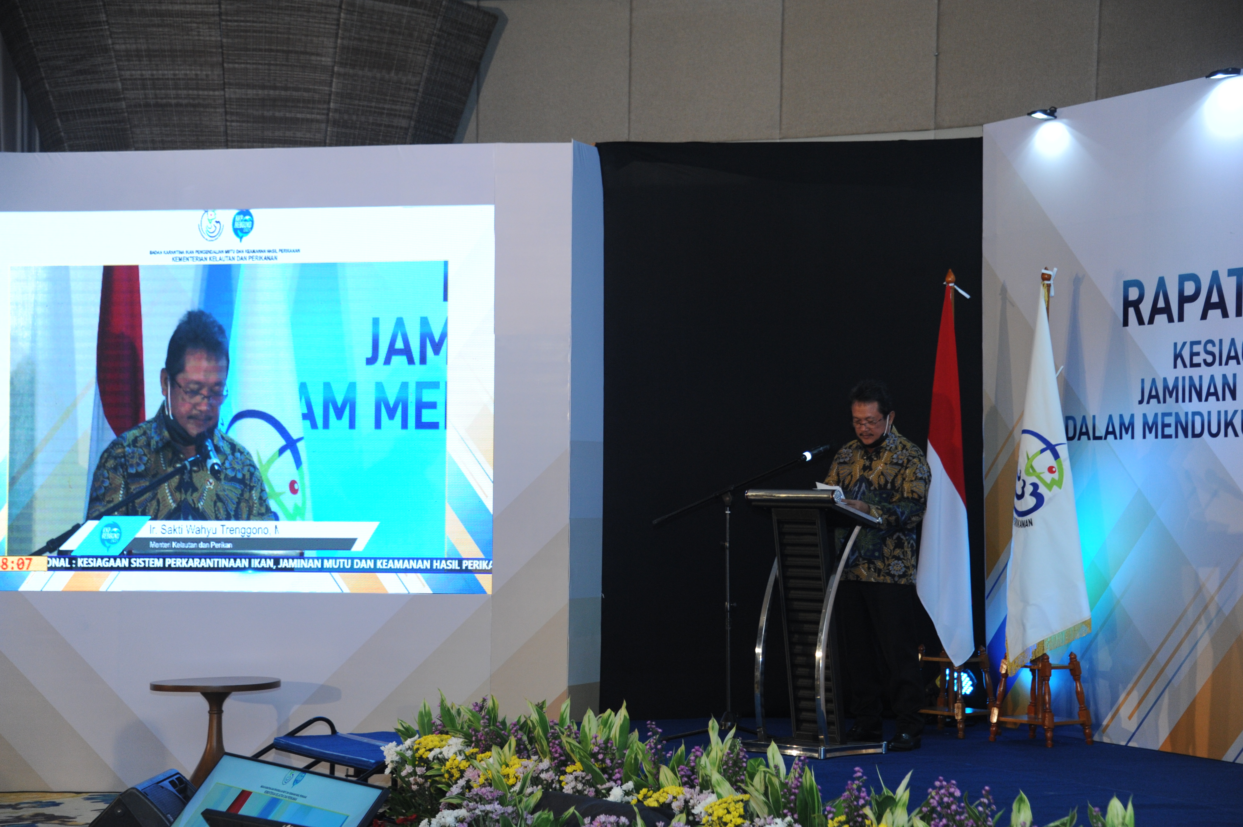 Rapat Koordinasi Teknis BKIPM yg digelar di The Alana Hotel & Conference Center