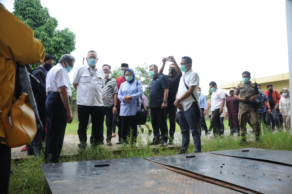 Kementerian Kelautan dan Perikanan bersama Komisi IV DPR RI Melakukan Kunjungan Kerja ke Pasar Ikan Modern (PIM) Kota Palembang