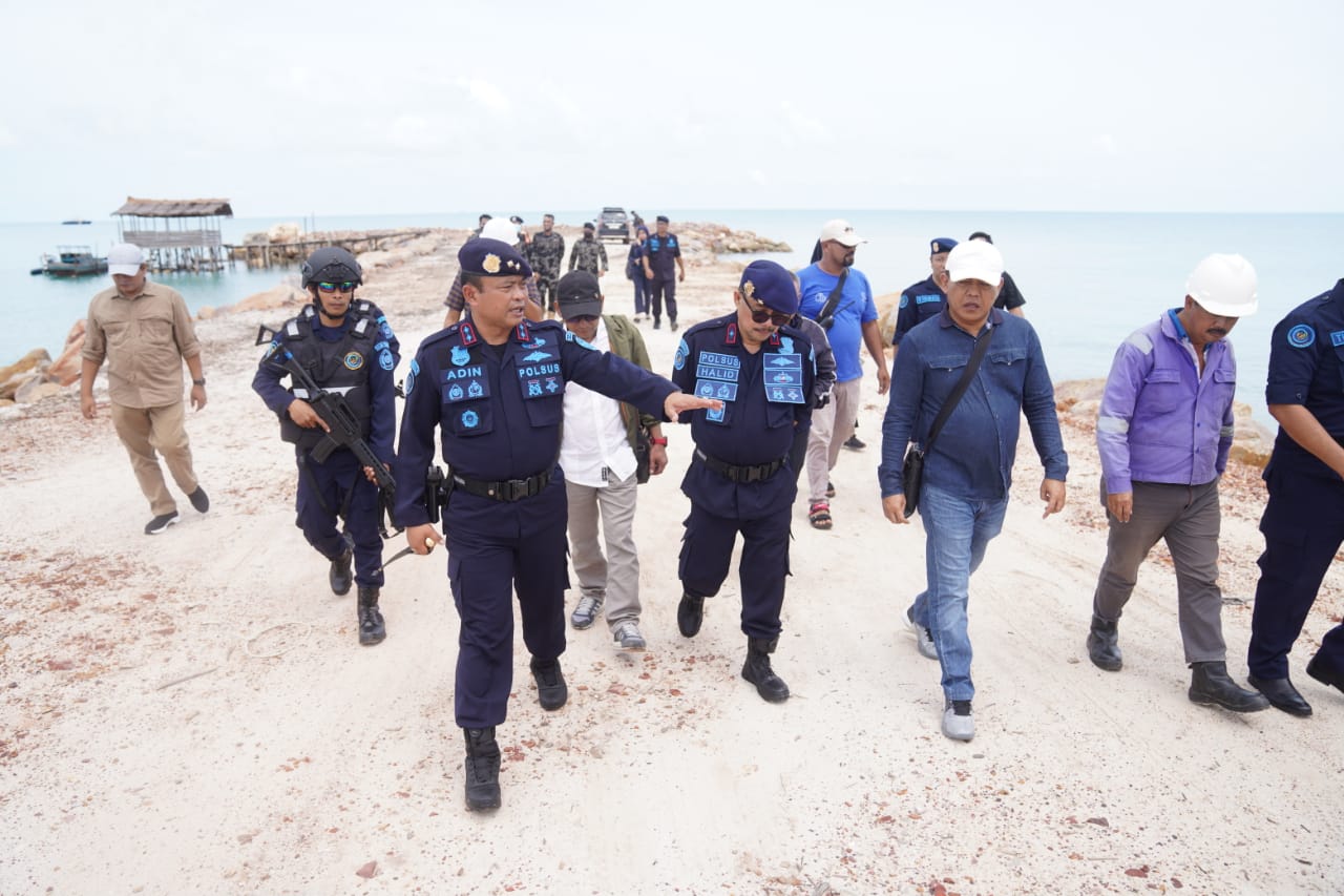 KKP Stop Proyek Tersus Lahan Reklamasi Milik PT. BBP di Lingga Kepulauan Riau