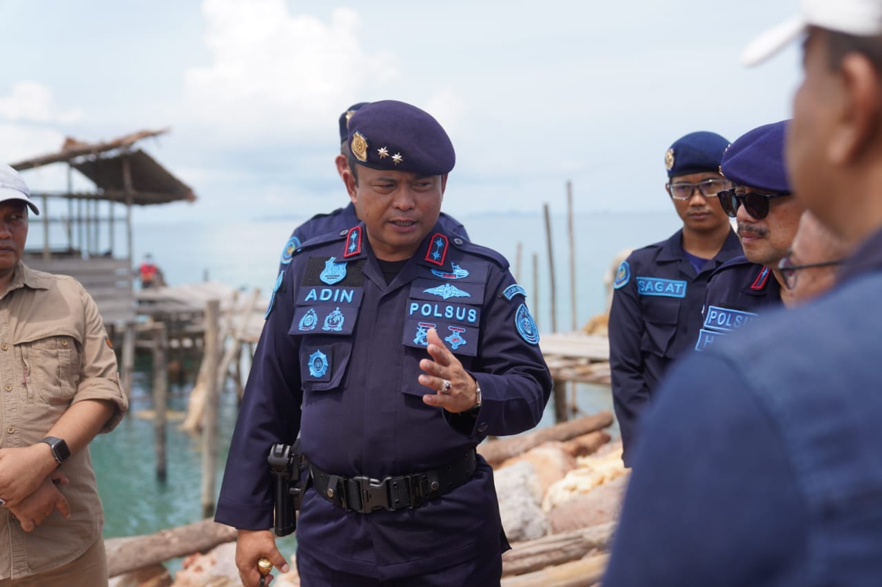 KKP Stop Proyek Tersus Lahan Reklamasi Milik PT. BBP di Lingga Kepulauan Riau