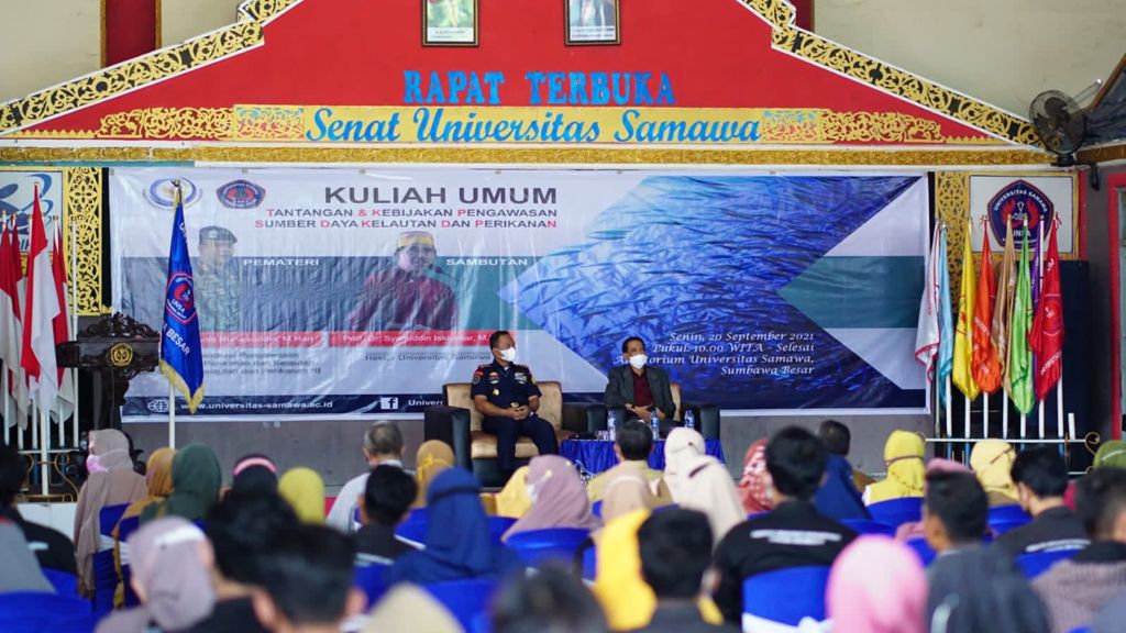 PSDKP Mengajar di Universitas Samawa NTB (20/09)