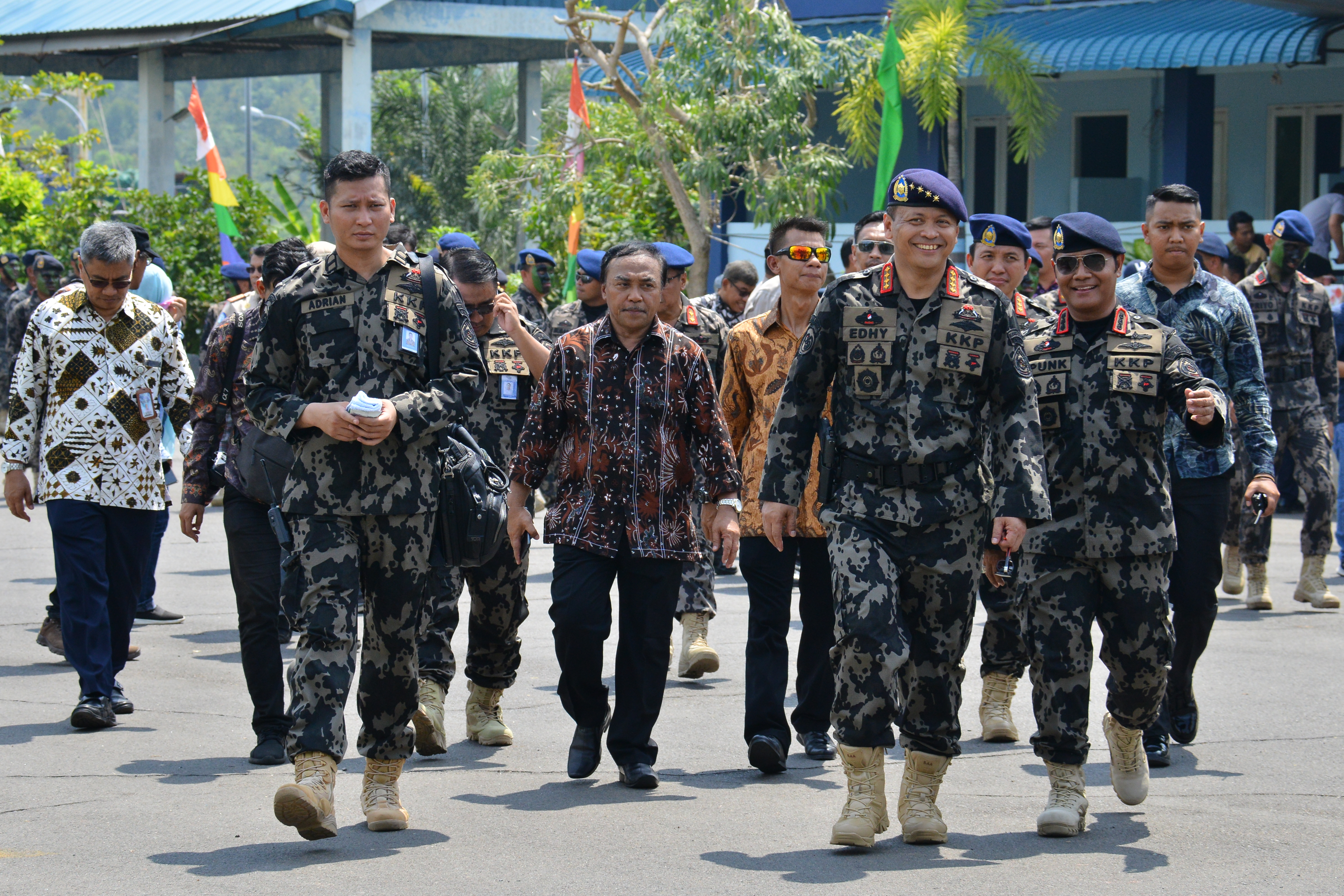 APEL SIAGA PENGAWASAN SUMBER DAYA KELAUTAN DAN PERIKANAN DIPIMPIN OLEH MENTERI KELAUTAN DAN PERIKANAN (BATAM, 13/11/2019)