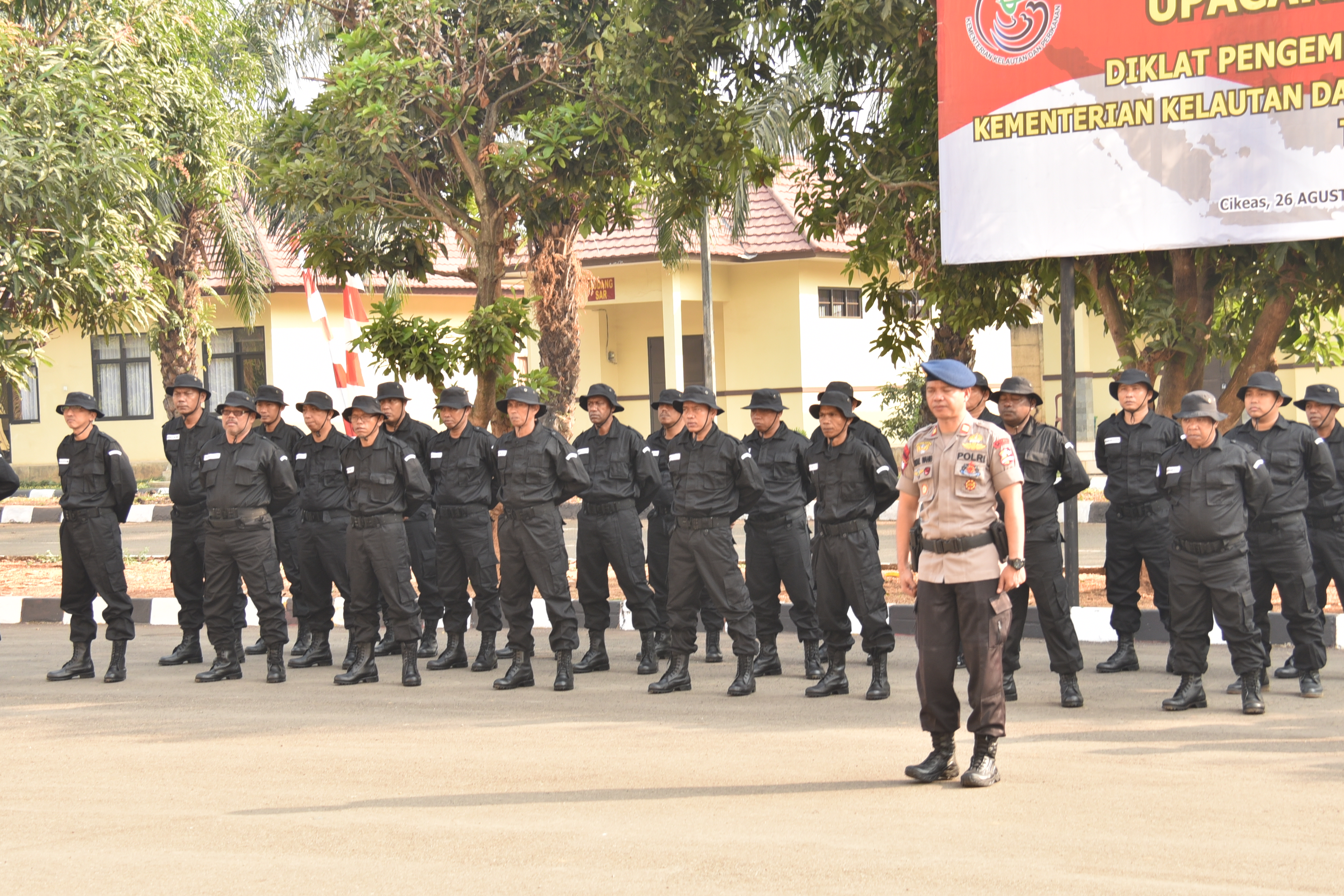 Pendidikan Dan Pelatihan Polisi Khusus Pengeloaan Wilayah Pesisir dan Pulau-Pulau Kecil (PWP3K ) Tahun Tahun 2019