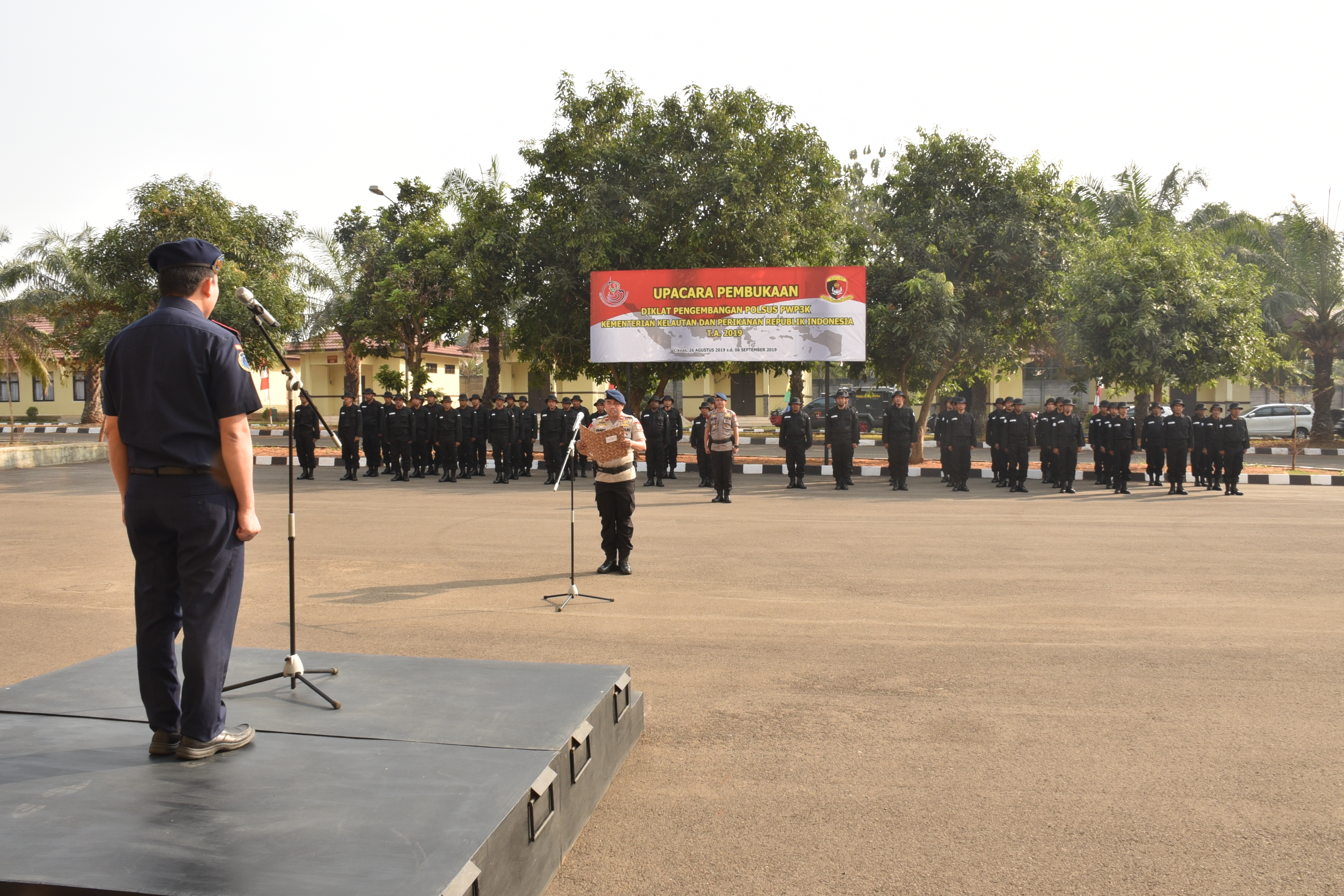 Pendidikan Dan Pelatihan Polisi Khusus Pengeloaan Wilayah Pesisir dan Pulau-Pulau Kecil (PWP3K ) Tahun Tahun 2019