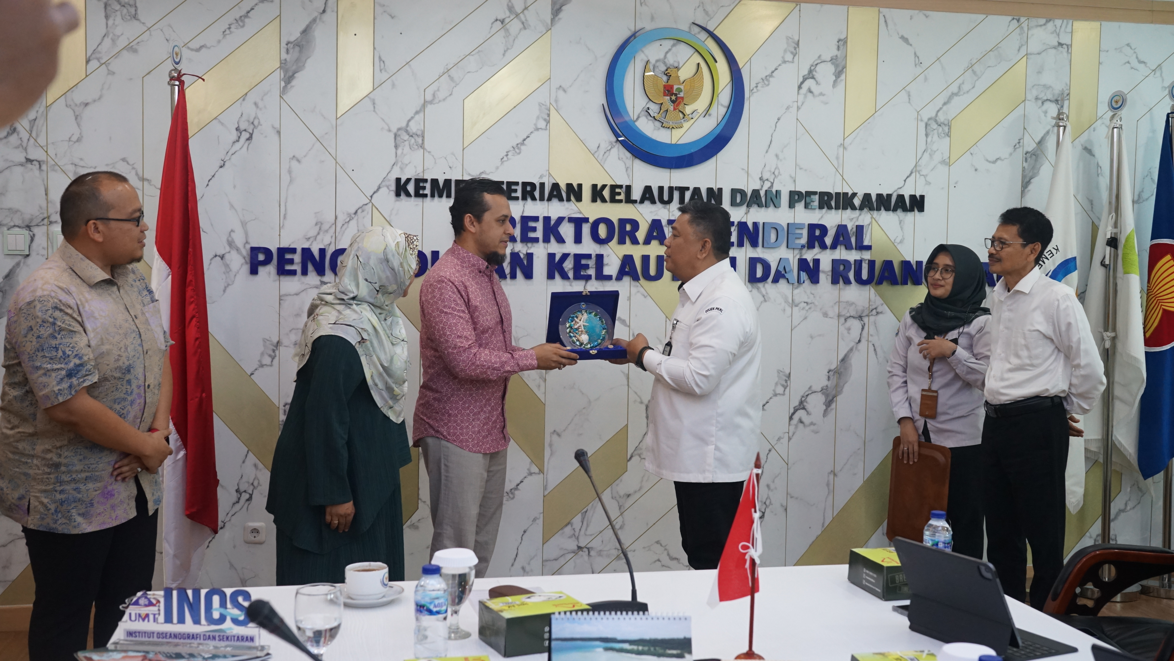 Kunjungan Delegasi Institute Oceanography and Environment (INOS), Universiti Malaysia Terengganu (UMT), Jakarta (6/5).