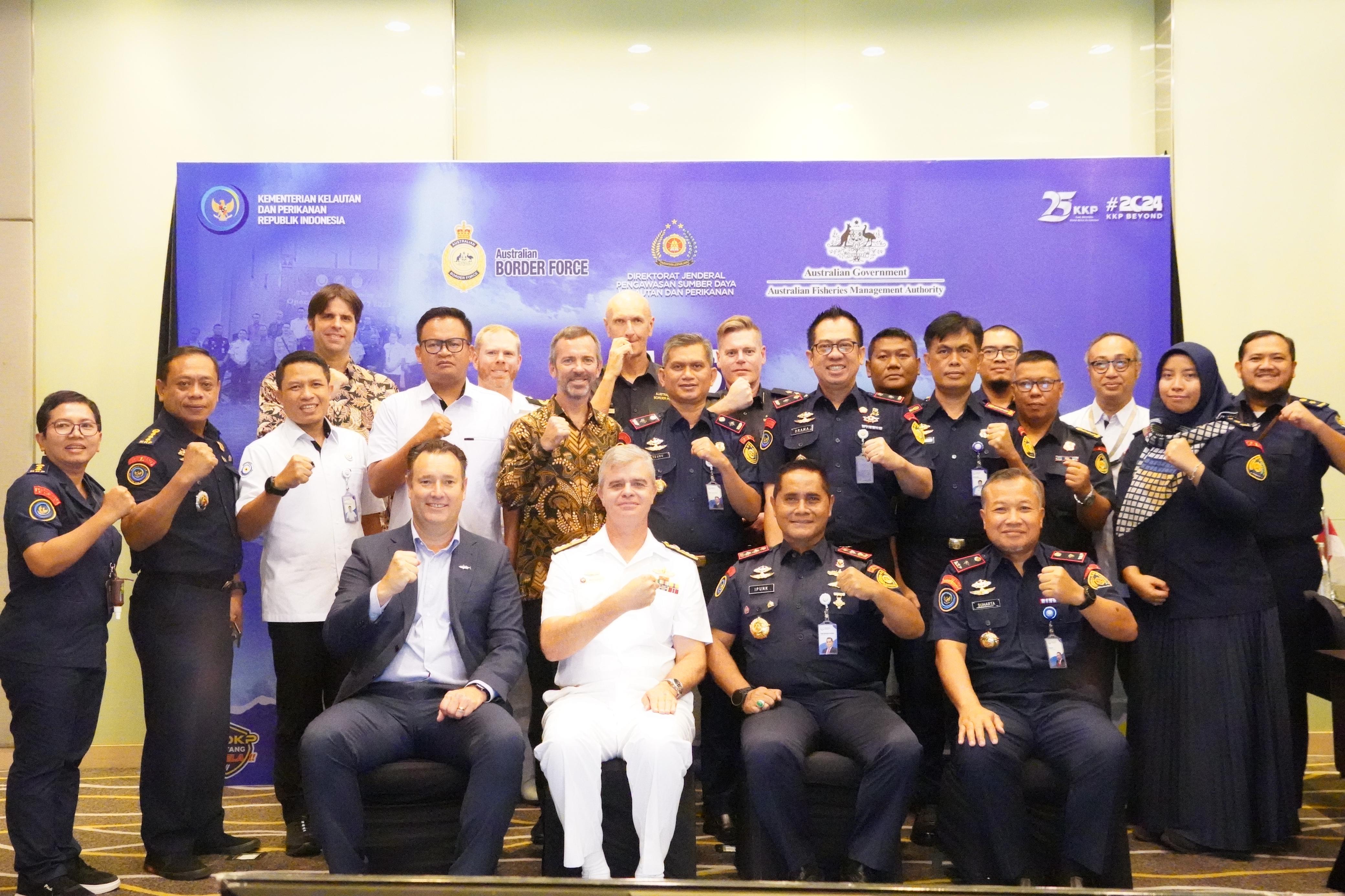 Pertemuan Senior Tahunan Indonesia-Australia Fisheries Surveillance Forum (IAFSF) 2024