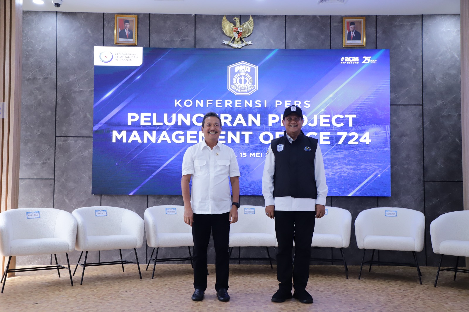 Kementerian Kelautan dan Perikanan resmi memiliki Project Management Office (PMO) 724 untuk memastikan terlaksananya transformasi tata kelola lobster di Tanah Air, sesuai Permen KP Nomor 7 tahun 2024.