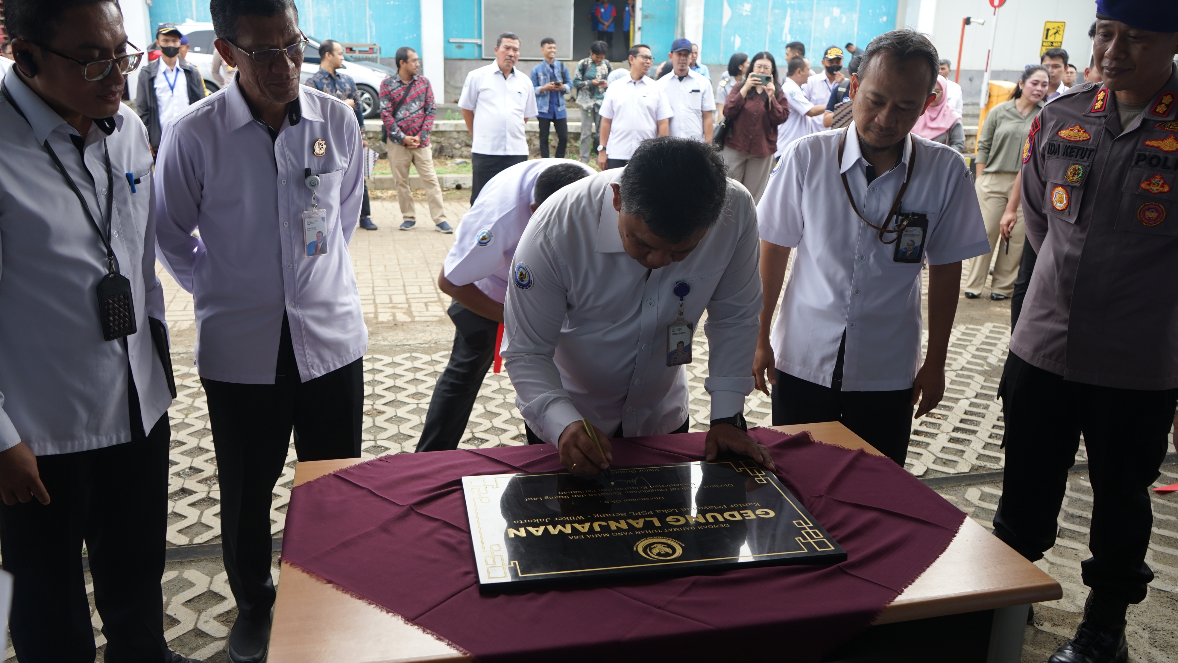 Peresmian Kantor Pelayanan Loka Pengelolaan Pesisir dan Laut (LPSPL) Serang Wilayah Kerja DKI Jakarta