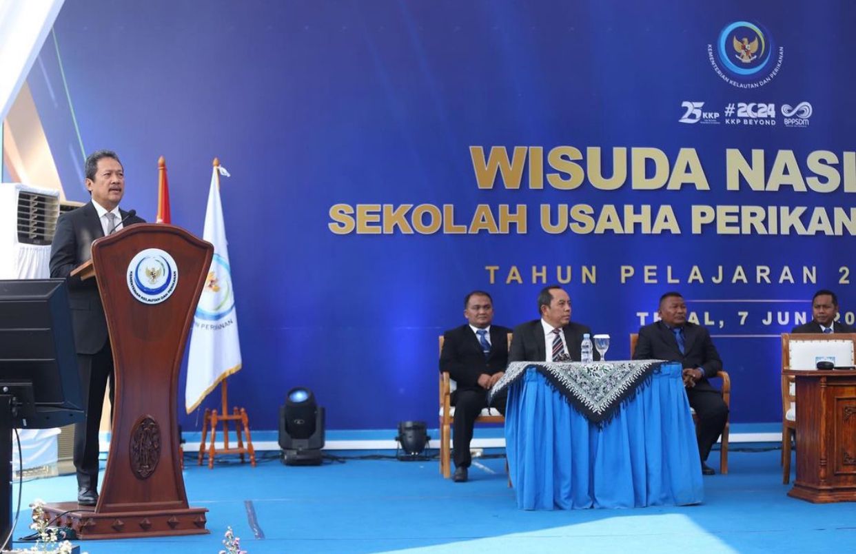 Wisuda Nasional Pendidikan Menengah Vokasi Kelautan dan Perikanan Tahun 2024