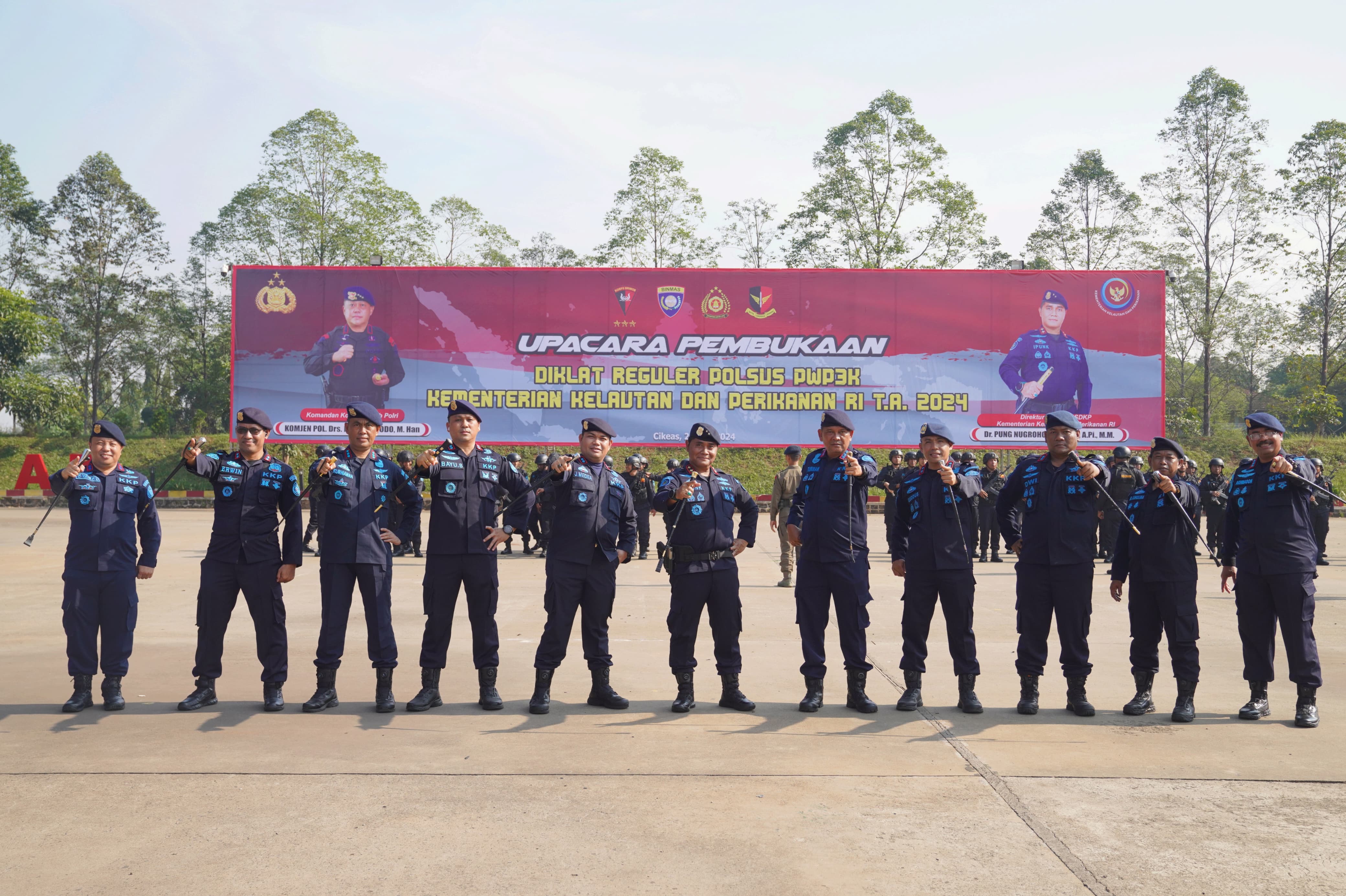 Pembukaan Diklat Reguler POLSUS PWP3K Ditjen PSDKP