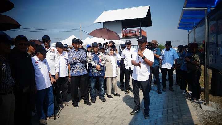 Kunjungan Kerja Komisi IV DPR ke lokasi Modeling Budidaya Ikan Nila Salin di Karawang