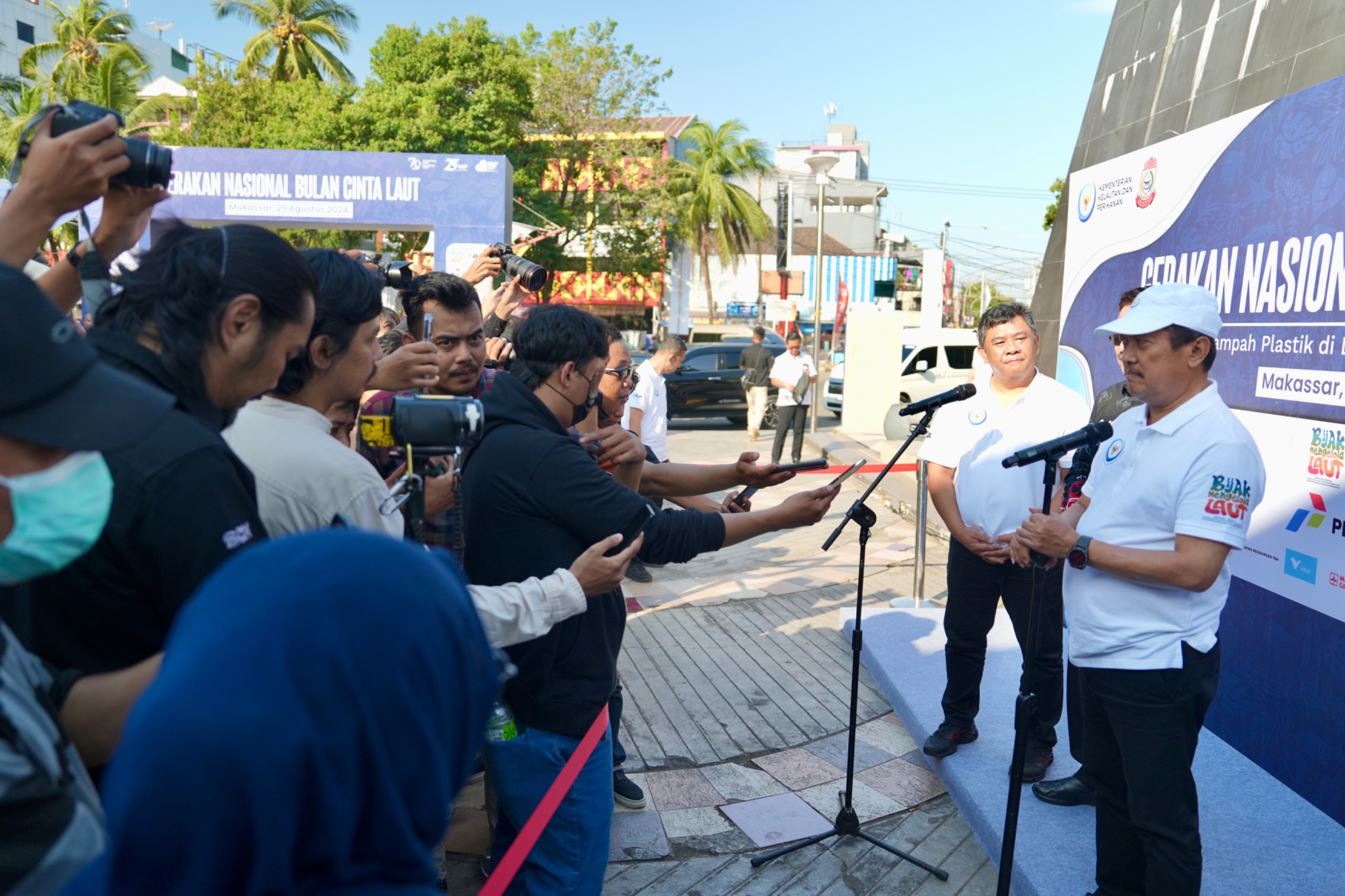 Puncak Apresiasi Bulan Cinta Laut tahun 2024, Makassar (29/8)