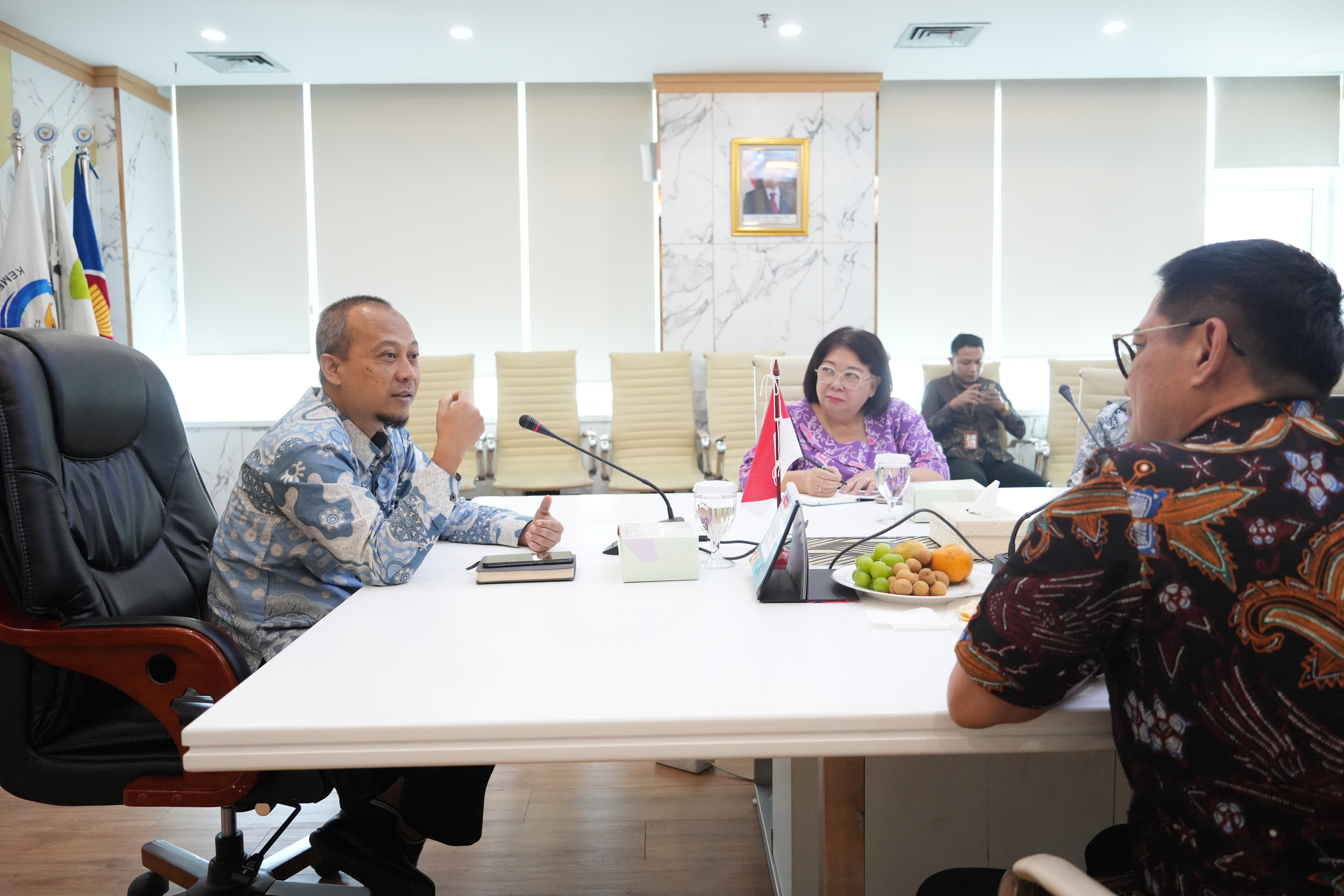 Audiensi Pemerintah Daerah Minahasa Utara, Jakarta (6/9).