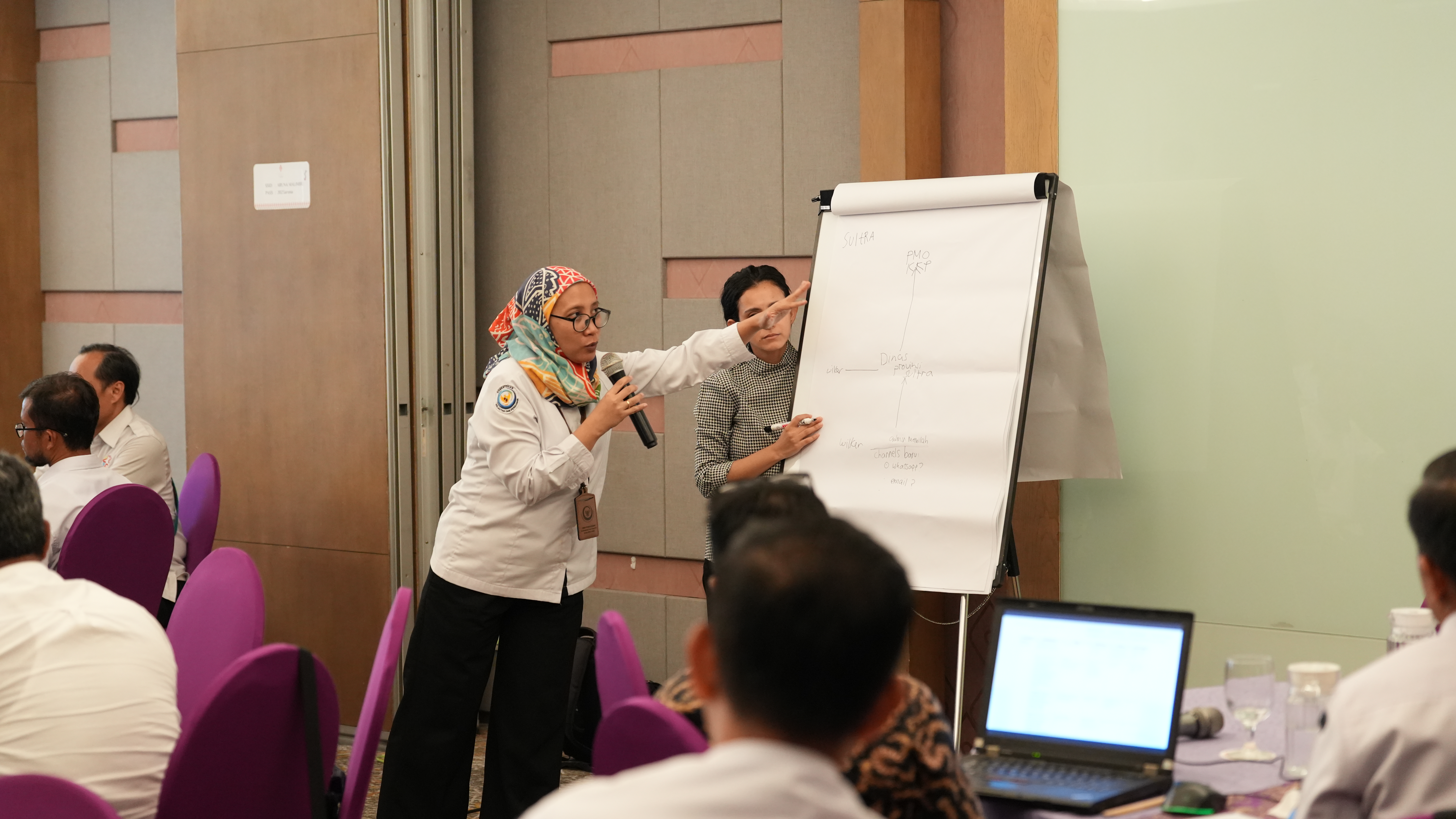 Workshop Pengamanan Lingkungan dan Sosial (Environmental and Social Safeguard) Oceans for Prosperity Project – LAUTRA), Lombok (16/10).