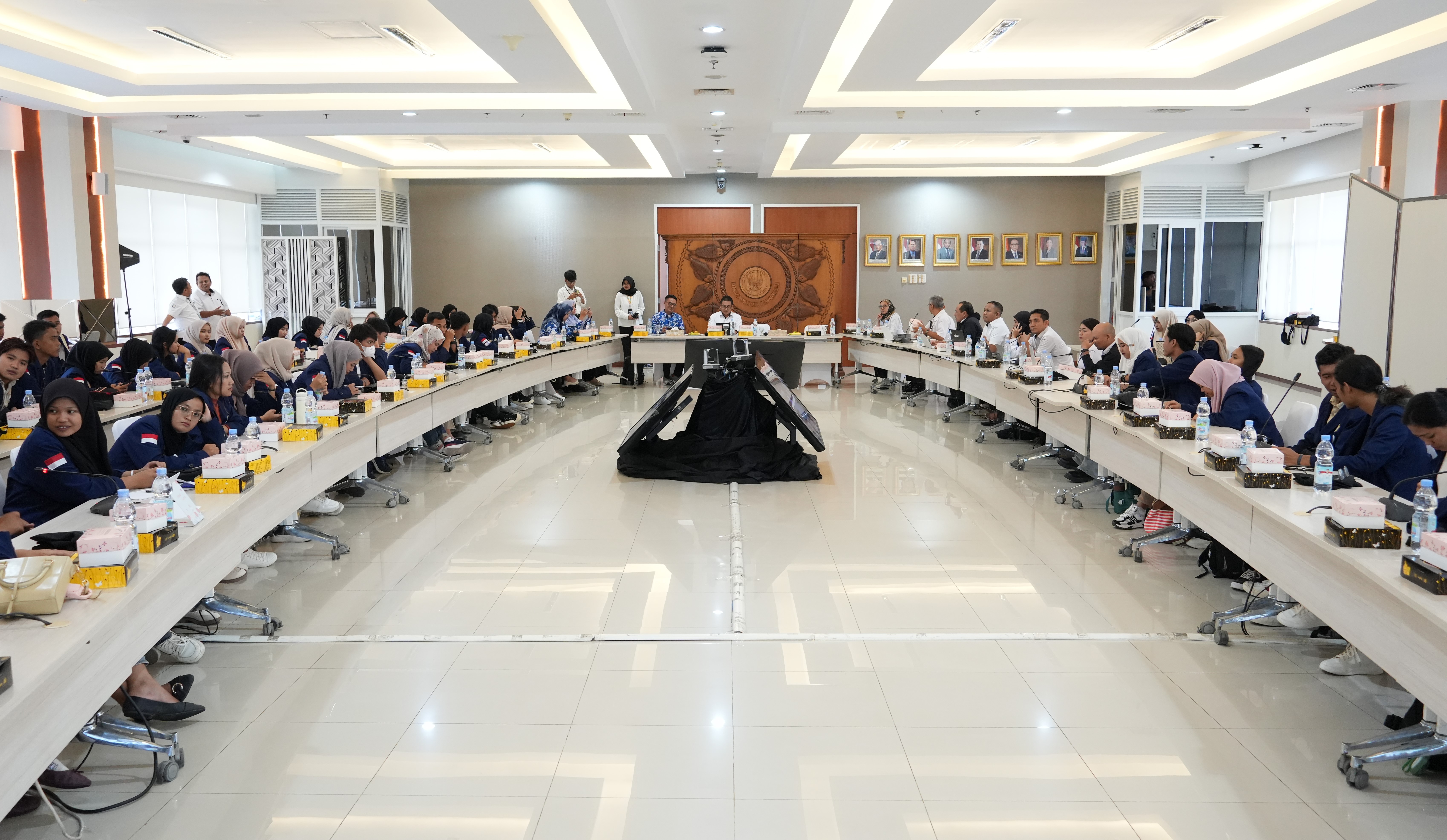 Kunjungan dan Audiensi Mahasiswa Program Studi Ilmu Kelautan Universitas Bengkulu, (19/11).