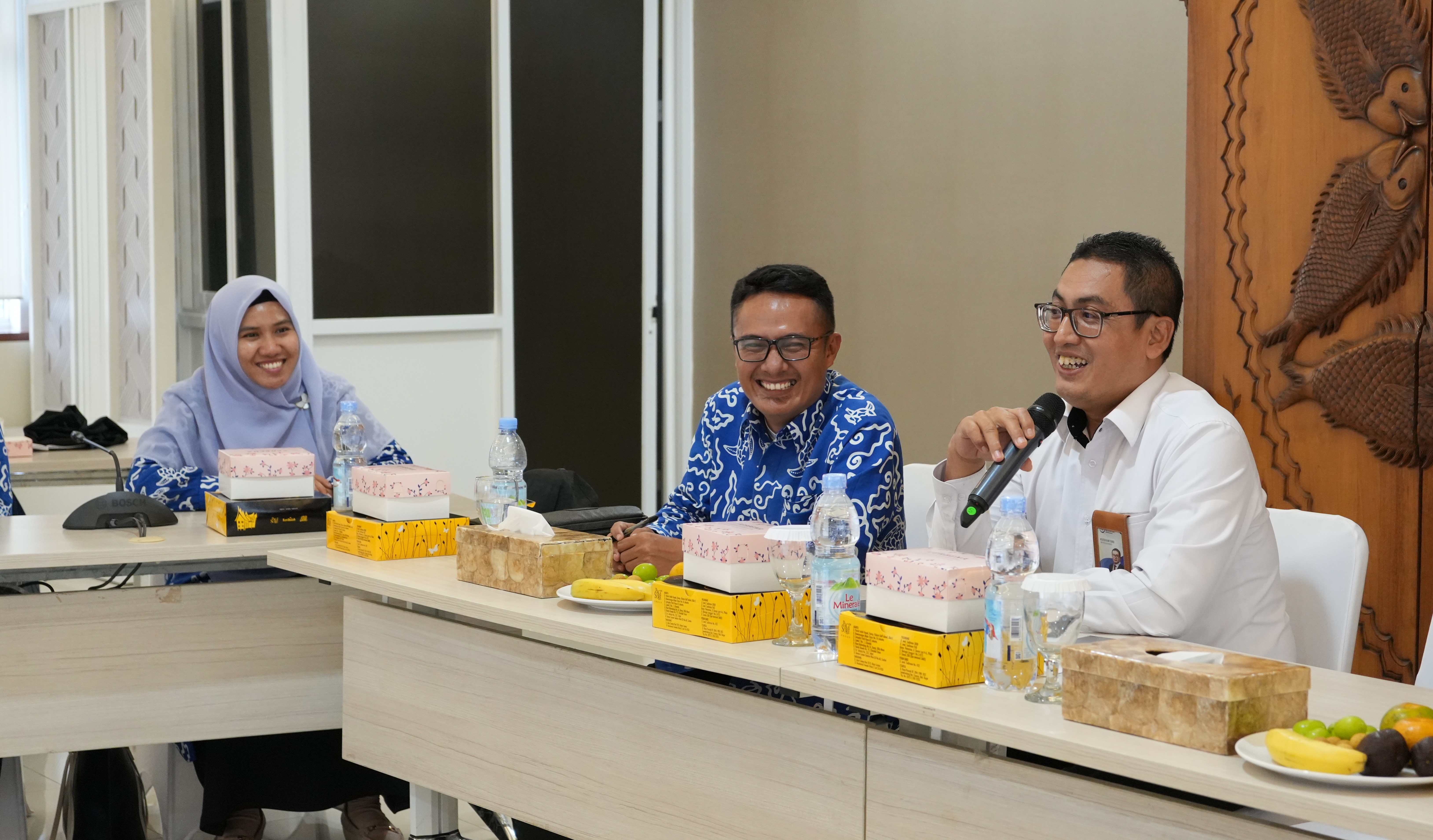 Kunjungan dan Audiensi Mahasiswa Program Studi Ilmu Kelautan Universitas Bengkulu, (19/11).