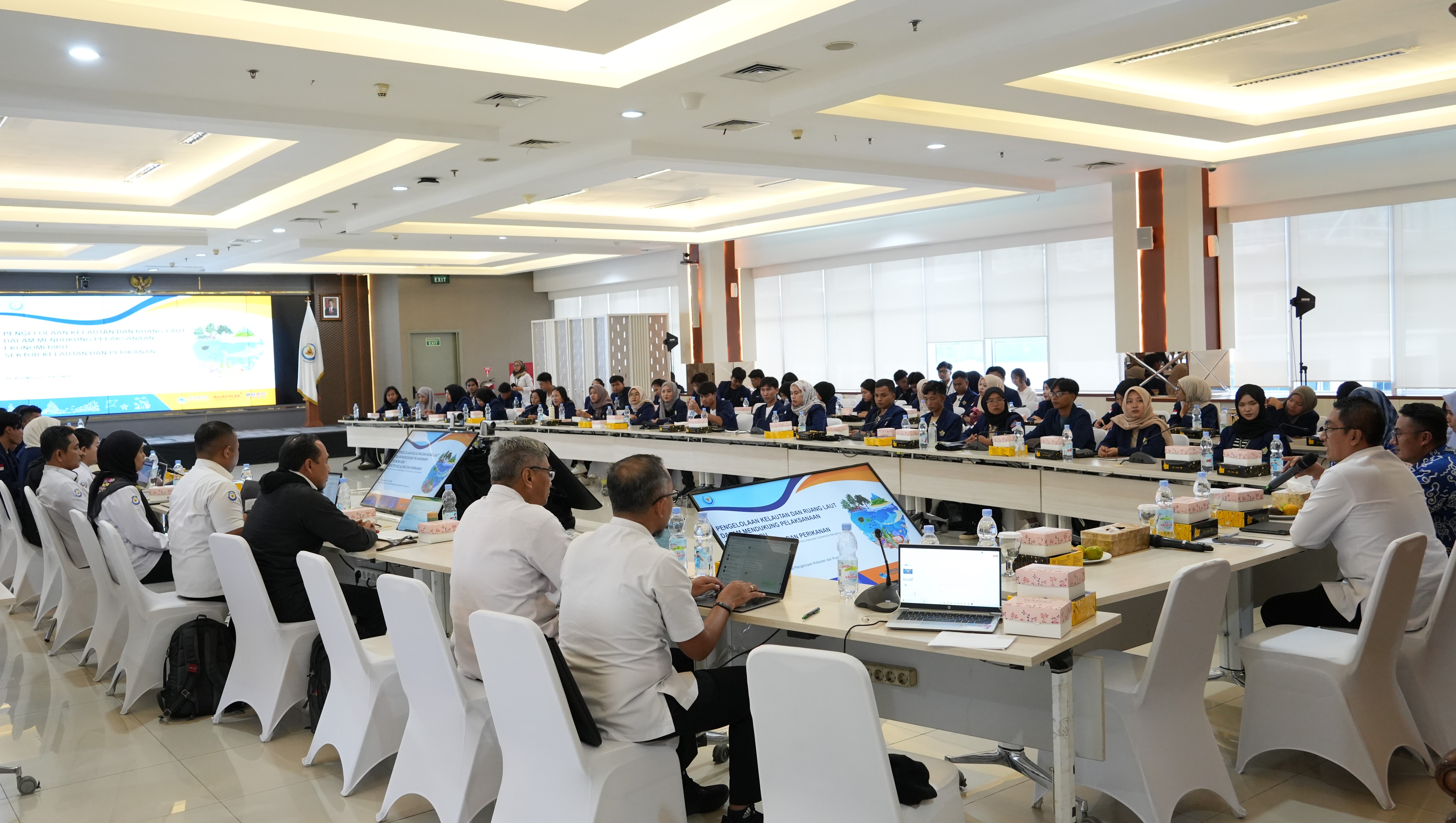 Kunjungan dan Audiensi Mahasiswa Program Studi Ilmu Kelautan Universitas Bengkulu, (19/11).