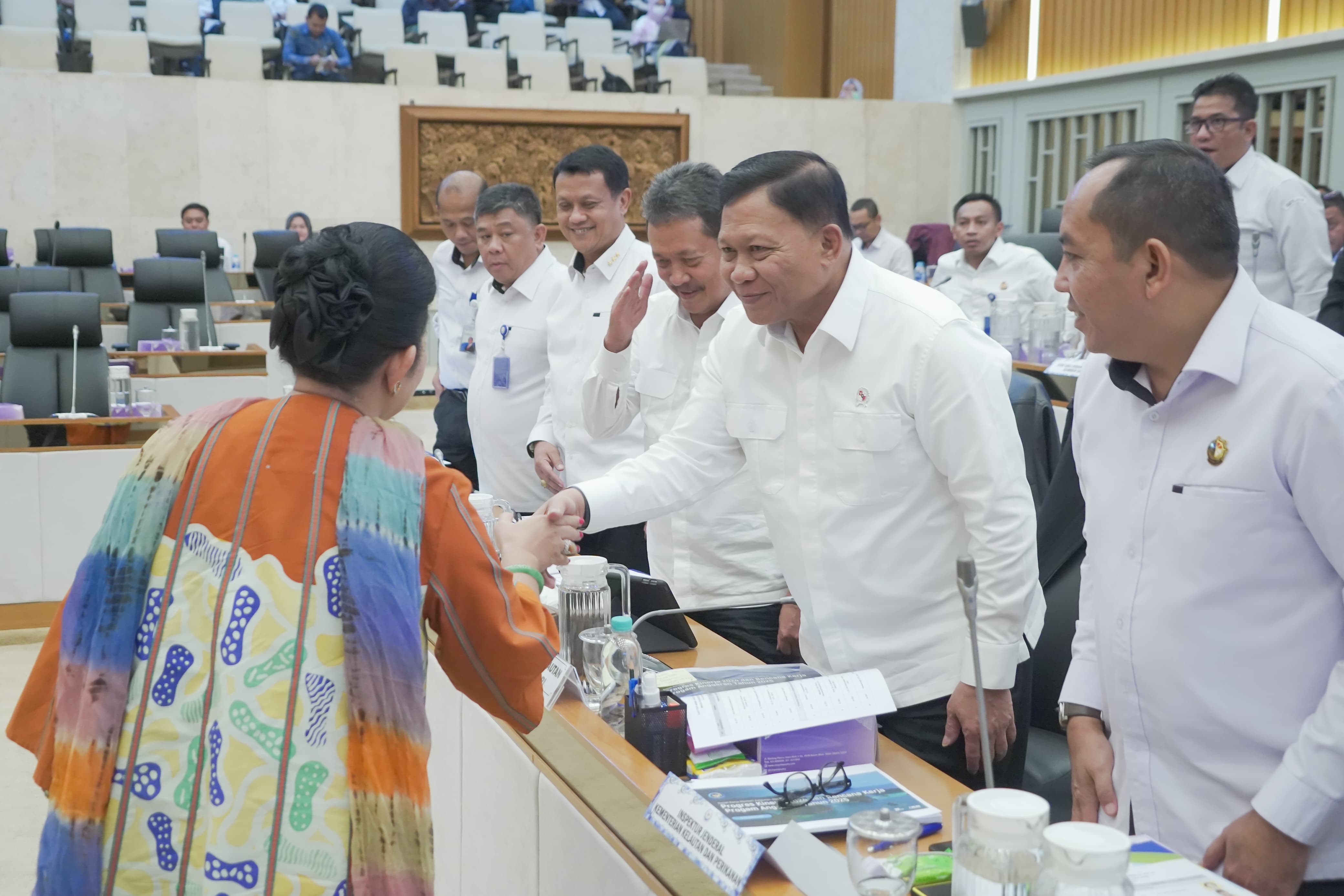 Rapat Kerja Dengan Komisi IV DPR RI di Senayan