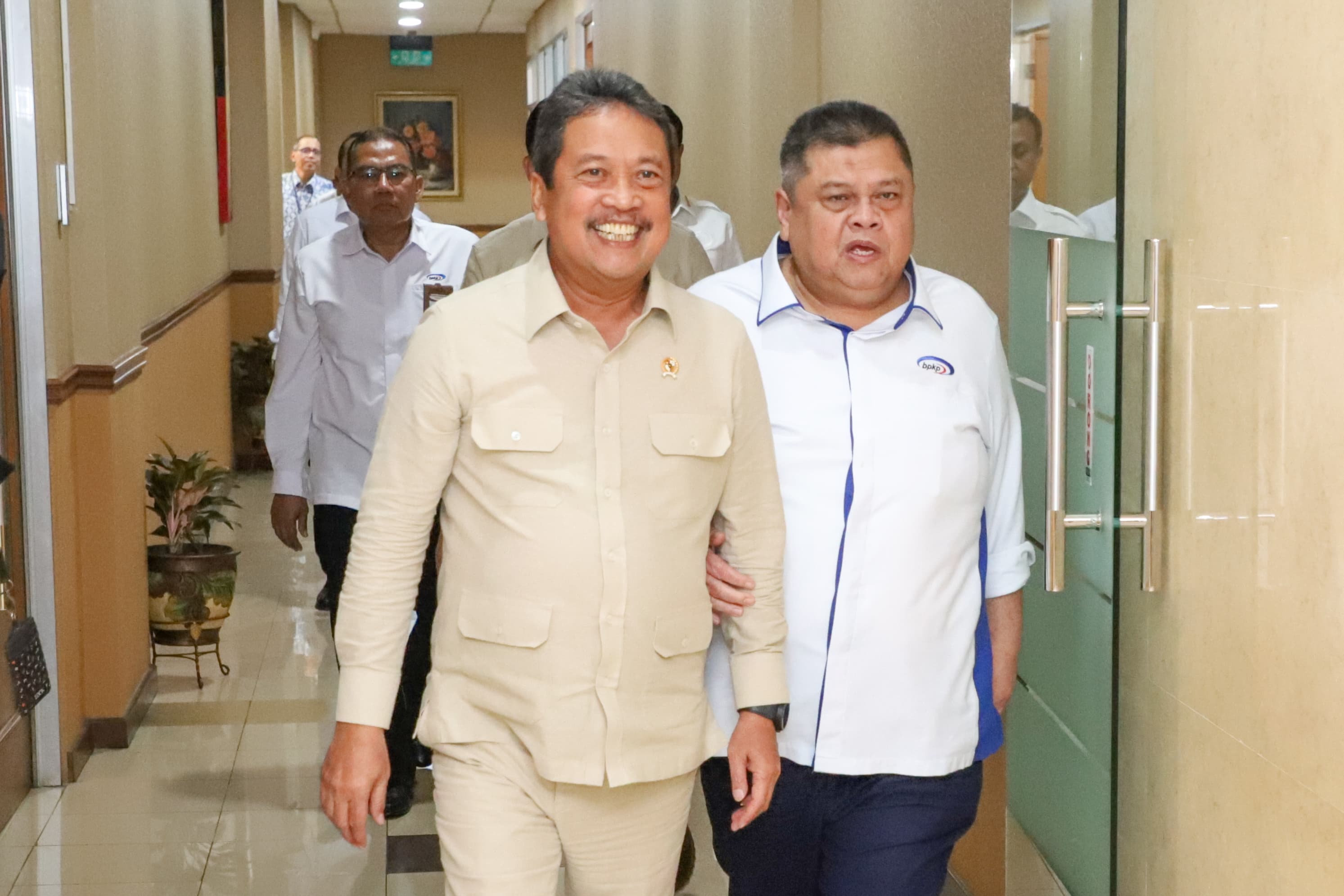 Menemui Kepala Badan Pengawasan Keuangan dan Pembangunan (BPKP)