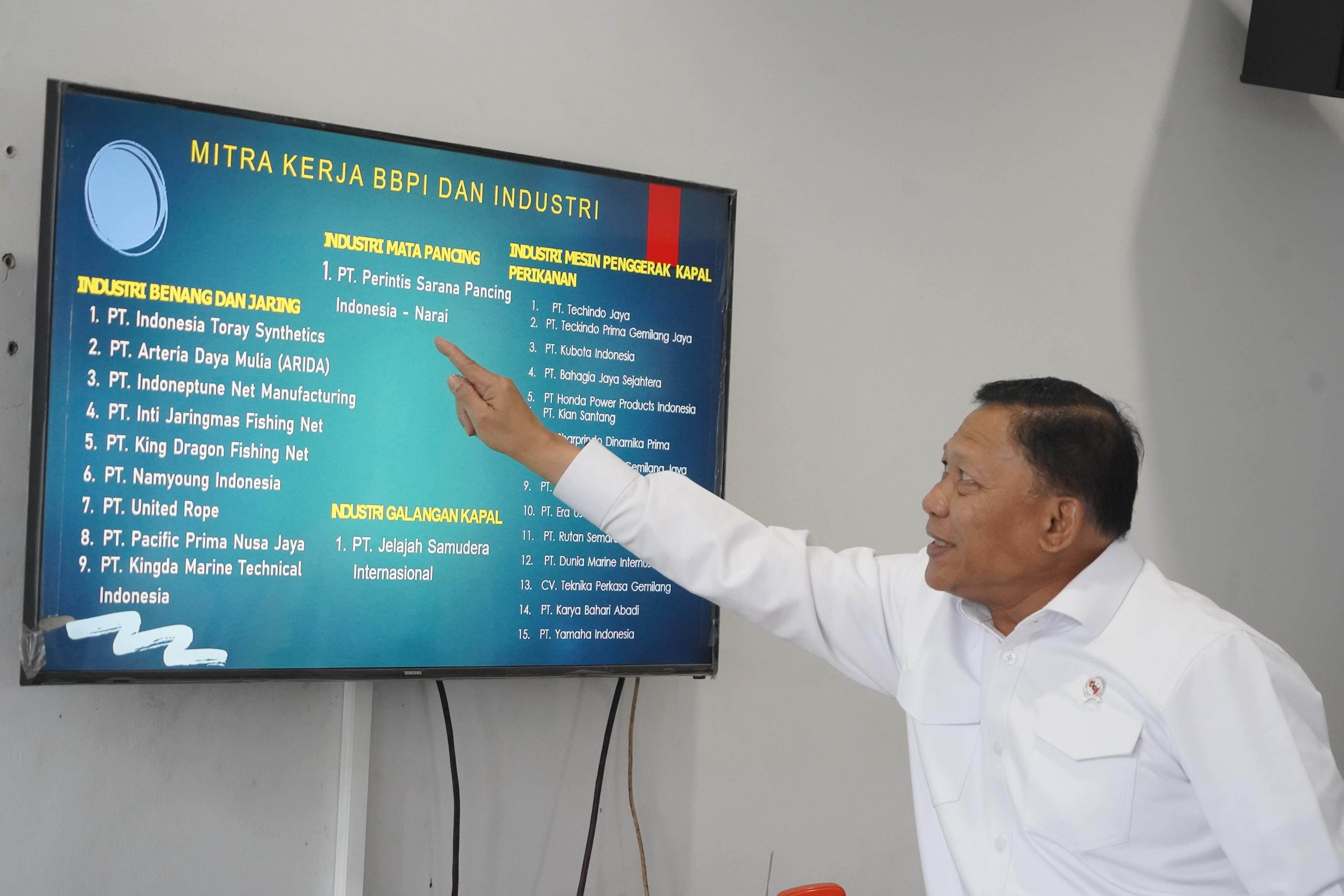 Wakil Menteri Kelautan dan Perikanan, Didit Herdiawan kunjungi BBPI dan BKIPM Semarang